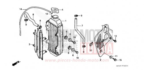 KUEHLER (RJ/RK) CR80RK de 1989